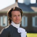 Actor dressed up as Thomas Jefferson