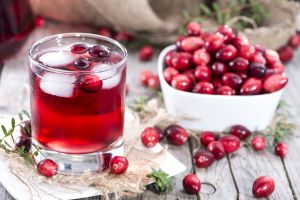 Spiced Cranberry Collins